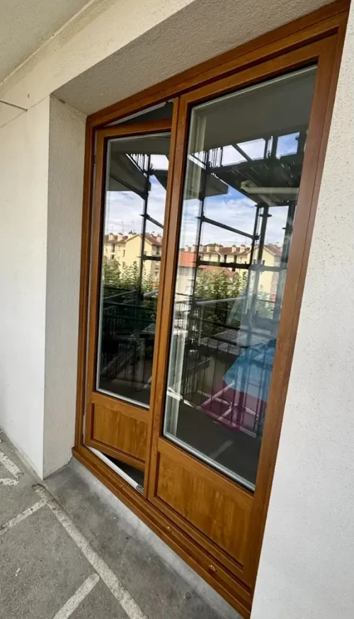 pose fenetre bicolor pvc viroflay